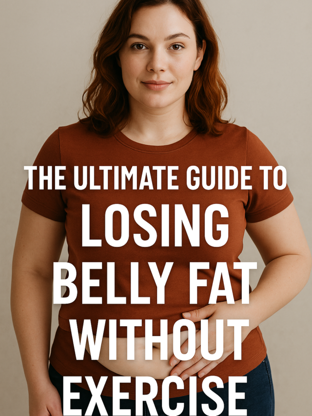 The Ultimate Guide to Losing Belly Fat Without Exercise
